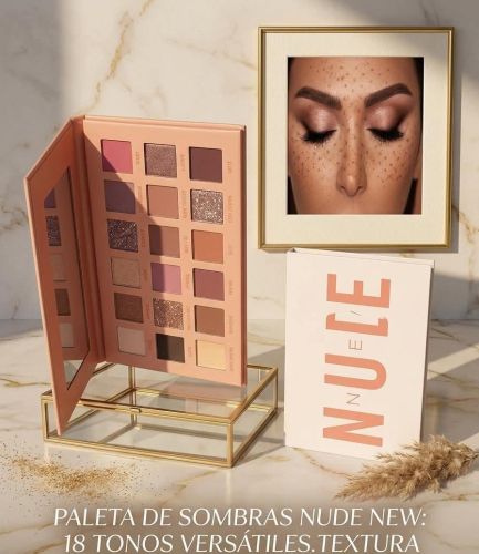 Paleta nude 18 tonos